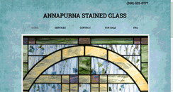 Desktop Screenshot of annapurnastainedglass.com